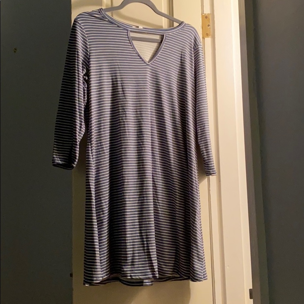 New blue dress